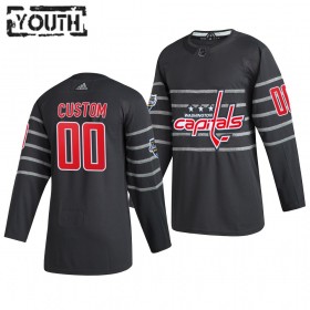 Washington Capitals Custom Grau Adidas 2020 NHL All-Star Trikot Authentic - Kinder